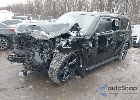 2021 Nissan Armada Sl 2Wd z USA, uszkodzony, nr VIN JN8AY2BAXM9370134